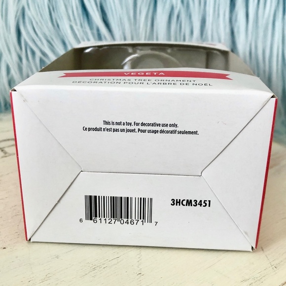 Hallmark, Dragon Ball Z, Vegeta, Anime, Christmas Ornament, NEW, In Box - Picture 7 of 7